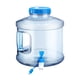 thumbnail image 2 of Contenedor de agua para acampar, almacenamiento de agua de emergencia con grifo, jarra de almacenamiento de agua potable portátil para patio, barbacoa Azul, 2 of 5