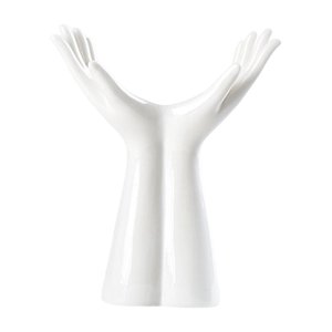 Magideal - Maceta Con Forma Femenina, Florero, Regalo De Utilería Para Fotos, Jarrón Único Para Flores, Jarrón Estético Para Mesa, Centro De Mesa Para El Hogar Y 19X155Cm