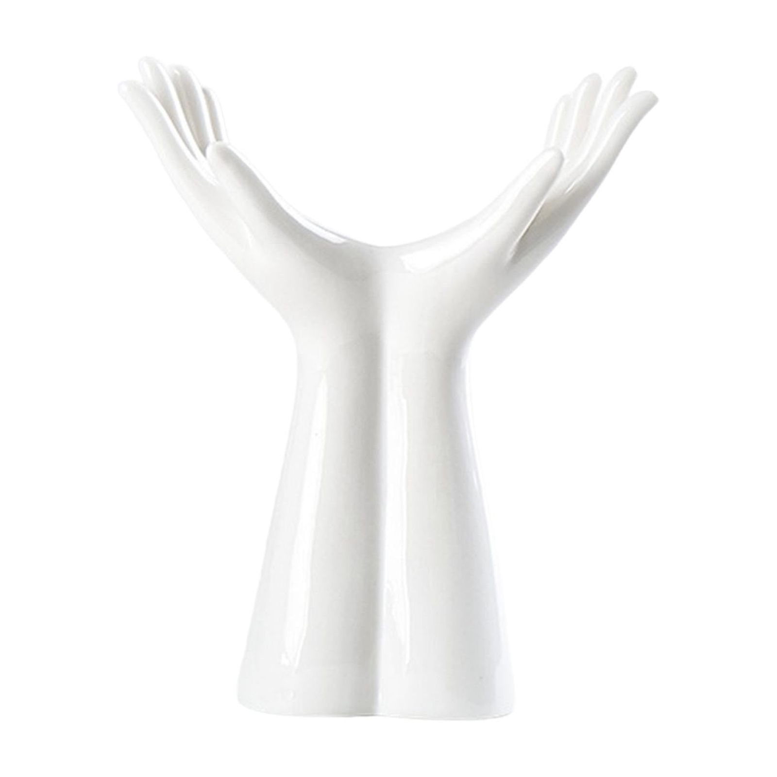 Magideal - Maceta Con Forma Femenina, Florero, Regalo De Utilería Para Fotos, Jarrón Único Para Flores, Jarrón Estético Para Mesa, Centro De Mesa Para El Hogar Y 19X155Cm