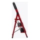 thumbnail image 4 of Escalera Plegable 3 Peldaños Aluminio Antideslizante 130 kg Rojo, 4 of 4