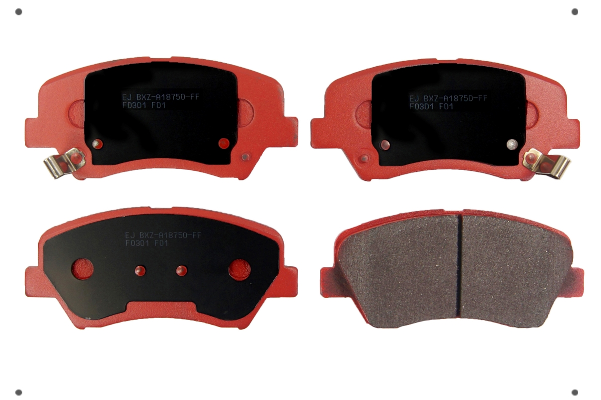 Ital Brakes Pm - Set Pastillas Frenos Delanteras Para Hyundai Veloster Fs 2011 2018