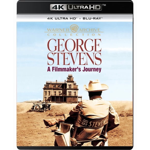Blu-ray Warner Bros El Viaje del Cineasta George Stevens 4K
