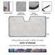 thumbnail image 2 of Eevee Evoluciones Estéticas Parasol para Parabrisas Delantero Protector Plegable, Visera Solar para Auto Bloquea Rayos UV Mantiene tu Vehículo Fresco140cm*76cm, 2 of 6
