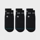thumbnail image 2 of Stance Socks Origin 3 Pack Quarter Black, 2 of 2