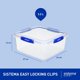 thumbnail image 2 of Sistema KLIP IT PLUS 5,5 L de Almacenamiento de Alimentos con Tapa Hermética, 2 of 7