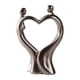 thumbnail image 4 of Escultura de pareja, arte abstracto, estatua de amantes íntimos, forma de corazón, decoración de mesa, figura de resina para estantería, escritorio de, 4 of 5