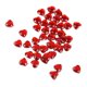 thumbnail image 1 of 400 piezas 8mm corazón rhinestone adorno decoración de la boda rojo, 1 of 3