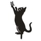 thumbnail image 4 of Estaca de , Estatua de Jardín de Gato de Metal, Estatua Decorativa de Jardín, Estatua de Animal, Estaca Decorativa de Jardín para Patio, Cés Estilo A, 4 of 5