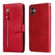 thumbnail image 2 of Funda con Cremallera para Samsung Galaxy A05, Carcasa Cartera de Cuero PU con Soporte y Tarjetero, 2 of 6