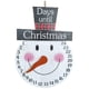 thumbnail image 5 of Letrero Navideño De Madera Calendario De Adviento Vacaciones Navidad Escritorio Decoración Muñeco De Nieve, 5 of 5