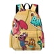 thumbnail image 1 of ¡Vamos, Plátanos!-theme Backpack, Campus style schoolbag Bookbag with Adjustable Shoulder Straps And Large Zip Compartment, Unisex Travel Bags.42x30x15cm, 1 of 6