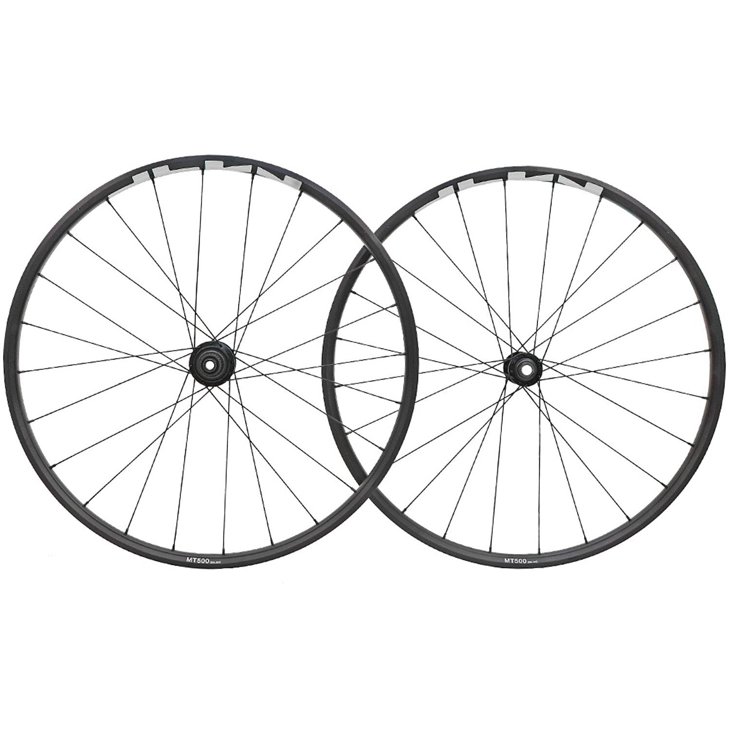 Rueda Shimano Wh-mt501-b 27.5" Delantera/trasera 24h Negra