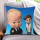 thumbnail image 1 of Bebé Jefe: Niño Blanco Fundas de almohada de terciopelo con tema, regalos de funda de almohada, decoración para el hogar, cojín de lanzar, regalo de cumpleaños para fans y parejas. 40cm x 40cm., 1 of 6