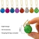 thumbnail image 4 of Adornos navideños con minibolas de cristal con purpurina, 36 unidades, 2,54 cm, 4 of 7