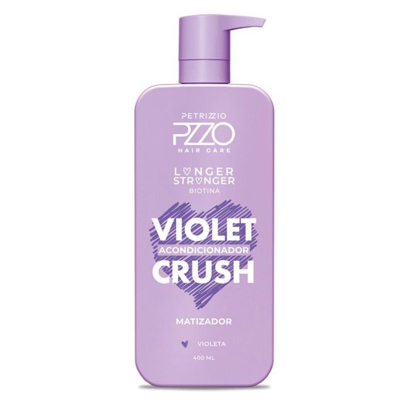 Acondicionador Pzzo Hair Care Matizador Violet Crush, 400 ml
