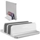 thumbnail image 1 of Soporte vertical para portátil JARLINK de aluminio plateado, 1 of 7