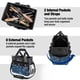 thumbnail image 4 of Bolsa Para Herramientas De Jardín Resistente De Alta Durabilidad Con 10 Bolsillos Azul Floral, 4 of 7