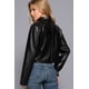 thumbnail image 4 of Chaqueta Saronite Cuero Sintético Negro Mujer, 4 of 5