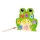 thumbnail image 3 of Juguetes De Madera Juego De Pesca Clasificación De Colores Montessori Para Niños Regalos De Fiesta De Bebé Rana, 3 of 3