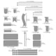 thumbnail image 3 of Plantilla de metal Aleks Melnyk 10x18 cm para bullet journal, 3 of 4