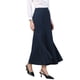 thumbnail image 4 of INSPIRE CHIC Falda Larga de Mujer con Cola de Sirena, Cintura Alta, Oficina, Maxi, Azul Marino Talla S, 4 of 5