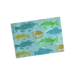 Genérico - Tabla De Cocina 20X28 Cms Peces T103-S