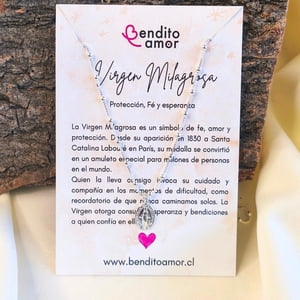 Bendito Amor - Cadena De Plata Virgen Milagrosa