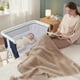 thumbnail image 2 of Cuna Colecho Moises Bebe Mecedora 6 Alturas Safe&soft Azul, 2 of 5