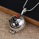 thumbnail image 4 of Collar con colgante de cristal romántico de Elena Gilbert Vervain, popular película "Vampire Diaries", para mujer, joyería con dijes., 4 of 5