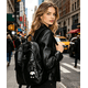 thumbnail image 4 of Mochilca Casual De Mujer Vavichica Mochila Campus Negro Liso, 4 of 8