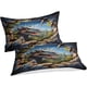 thumbnail image 3 of Juego de funda nórdica Dinosaur World con estampado 3D, ropa de cama decorativa, funda de edredón con estampado de reptiles, cremallera oculta, juegos de ropa de cama, funda de edredón para, 3 of 3