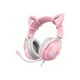 thumbnail image 1 of Audífono Gamer Onikuma K11 Rgb Cat Pink, 1 of 3