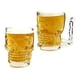 thumbnail image 1 of Set 2 Vaso Cervecero Calavera Shopero Chopero Vidrio 480 Ml, 1 of 2