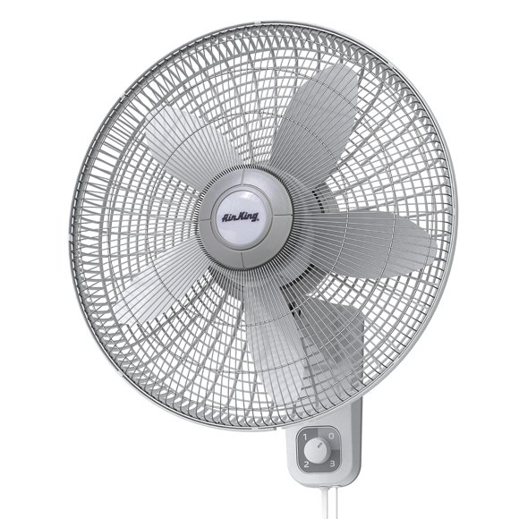 Ventilador de pared Air King 9018 de calidad comercial, 45 cm, blanco
