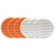 thumbnail image 2 of Almohadillas de espuma Lake Country 14 cm blanco y naranja, paquete de 6, 2 of 6