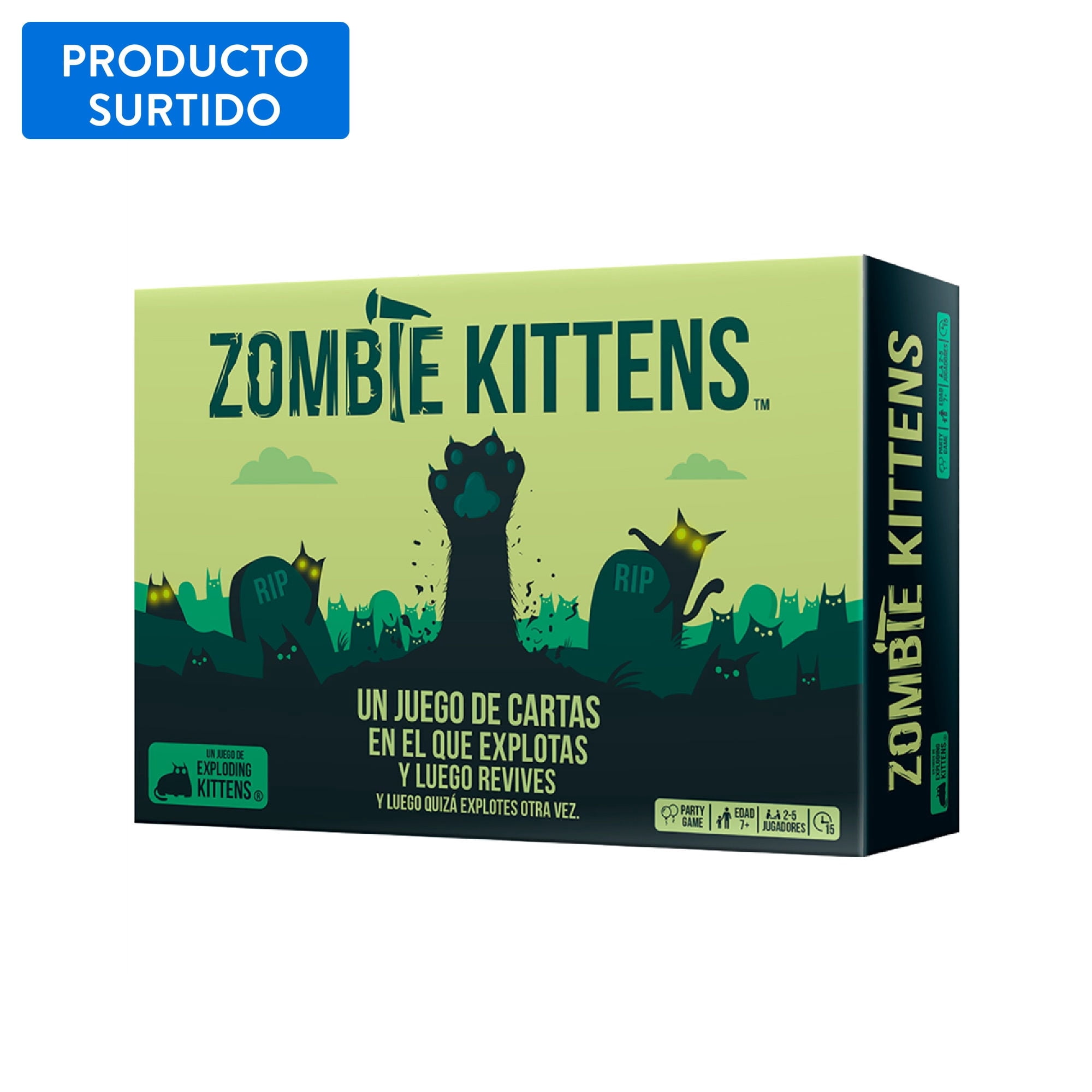 Asmodee - Juego De Mesa Zombie Kittens