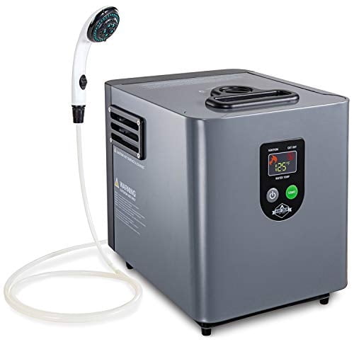 Calentador De Agua De Propano Portátil Y Ducha Hike Crew Con Pantalla Lcd