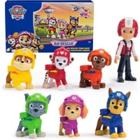 Juego De Figuras Paw Patrol Figuras De Rescate Aéreo 7 Piezas