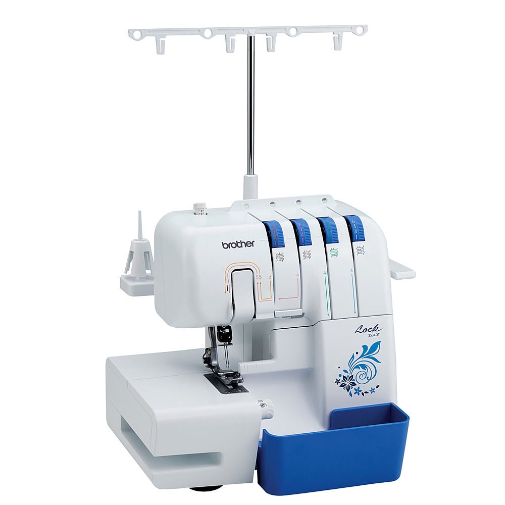 Brother - Máquina De Coser Overlock 3534T Blanco