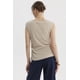 thumbnail image 3 of Polera Mujer Bote Drapeada Textura Arena, 3 of 4