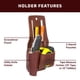 thumbnail image 3 of Soporte para herramientas Occidental, cinta de piel y cuchillo con cuchillo multiusos, 3 of 4
