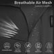 thumbnail image 4 of Fundas de Asiento para Auto CAR PASS Juego Completo Compatibles con Airbag Negro, 4 of 9