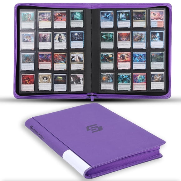 Álbum Para Cartas De 1024 Bolsillos Impermeable De Cuero Pu