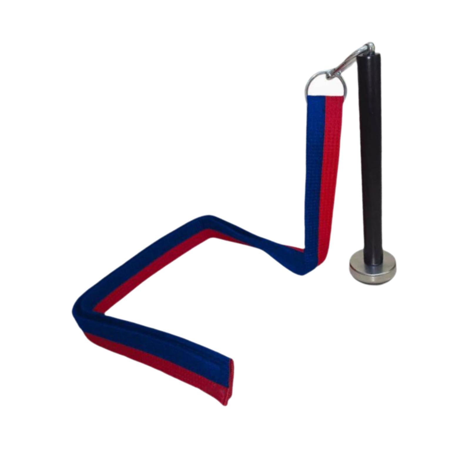 Ioensy - Correa De Entrenamiento Para Lucha De Brazos, Resistente, Con Agarre Manual Para Ejercicios Con Pesas, Correa Roja Y Azul