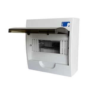 Tablero Eléctrico Sobreponer Drl 8 Modulos Tapa Clara Sec