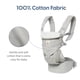 thumbnail image 5 of Portabebés Ergobaby Omni 360 All-Position Pearl Grey, 5 of 7