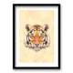 thumbnail image 1 of Cuadro Tigre Geometrico 40x30cms, 1 of 1