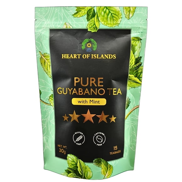 Té Heart Of Islands de Guayaba (Guanábana) y Menta – 15 bolsas (30 g)