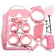 thumbnail image 2 of 10pcs/set Men's Sexy Restraints Bondage Props, Plush Adjustable Handcuffs Shackles Collar, Whip, Eye Mask, Nipple Clips, Rope, Feather Tickler, Sex Toys, SM Tools, Sex Accessories, Couple Gift, 2 of 3