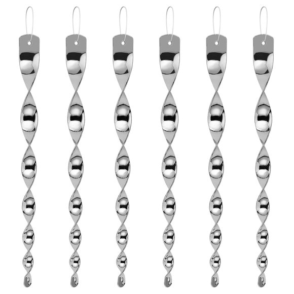 Varillas reflectantes para pájaros Woodpecker para casa, 6 unidades, Navidad